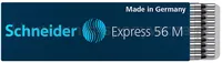Schneider Wkład Express 56 M Do Długopisu M, Format D, Czarny  - 2