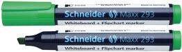 Schneider Marker do tablic Maxx 293, ścięty, 2-5mm, zielony 
