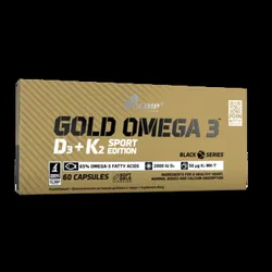 Olimp Sport Nutrition Gold Omega 3 D3+K2 Sport Edition 60 Kaps
