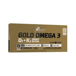 Olimp Sport Nutrition Gold Omega 3 D3+K2 Sport Edition 60 Kaps