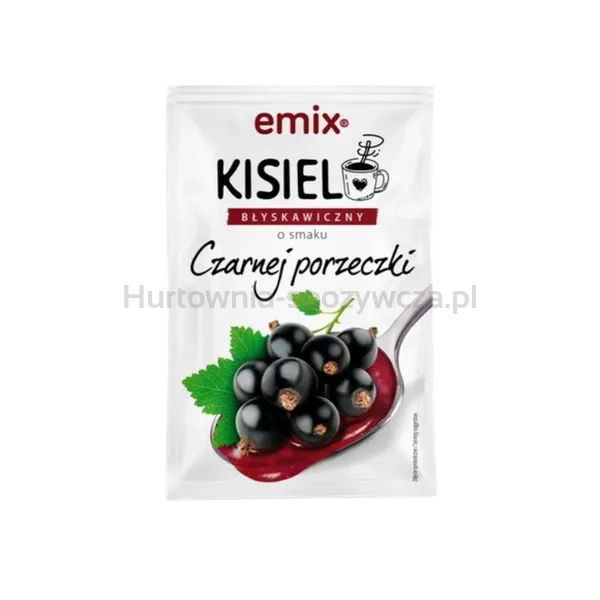 Kisiel błyskawiczny czarna porzeczka emix 30g