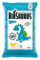 Chrupki Kukurydziane Dinozaury Z Solą Morską Bezgl. Bio 30 G