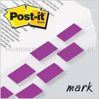 Post-It Zakładki indeksujące (680-8), PP, 25,4x43,2mm, 50 kart., purpurowe  - 3