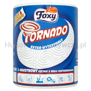 Foxy Ręcznik Tornado 1 Rolka (350 Listków)