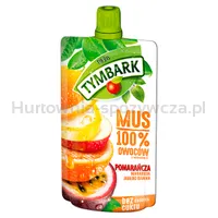 Tymbark Mus 100% Pomarańcza Marakuja Jabłko Banan 120 G