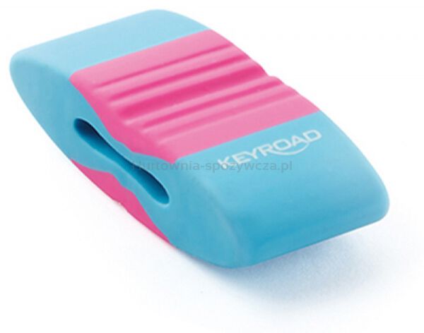 Gumka uniwersalna KEYROAD Elastic Touch, 2szt., zawieszka, mix kolorów - 2