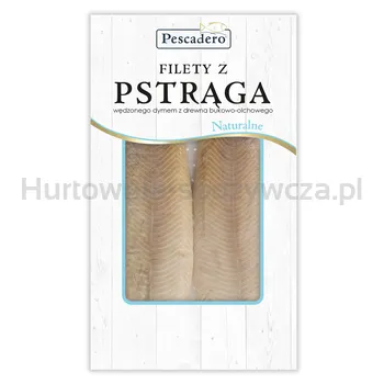 Pescadero Filety Z Pstrąga Wędzonego Dymem Z Drewna Bukowo-Olchowego 125 G Mix
