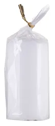 Świeca słupek DONAU HOME Standard Gloss, 50x100mm, biały