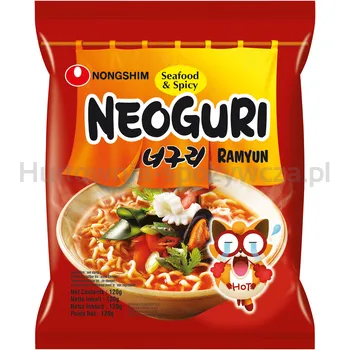 Zupa instant Neoguri - owoce morza, pikantna 120g Nonshim