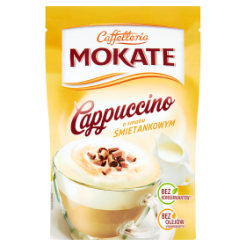 Mokate Cappuccino O Smaku Śmietankowym 110G
