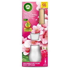 Air Wick Patyczki Zapachowe Kwiat Wiśni I Soczyste Maliny 42 Ml