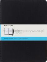 Zestaw 3 Zeszytów MOLESKINE Cahier Journals XL (19x25cm) w kropki, 120 stron, czarny - 10