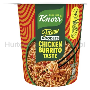 Knorr Cup Fusion Noodles Kurczak Burrito 89g