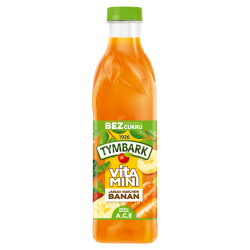 Tymbark Vitamini 100% Sok Jabłko Marchew Banan 1 L