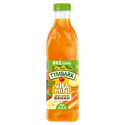 Tymbark Vitamini 100% Sok Jabłko Marchew Banan 1 L