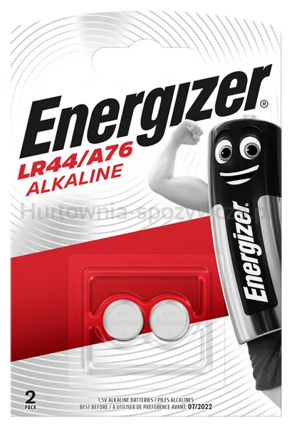 Bateria Specjalistyczna Energizer, A76, 1,5V, 2Szt.