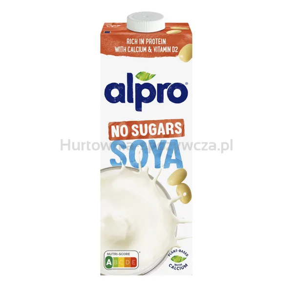 Napój Roślinny Alpro, Sojowy, Niesłodzony, 1L
