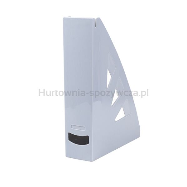 Pojemnik na dokumenty OFFICE PRODUCTS, ażurowy, A4, szary - 2