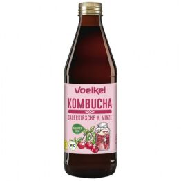 Kombucha wiśnia-mięta BIO 330 ml