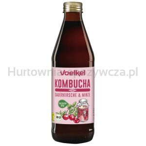 Kombucha wiśnia-mięta BIO 330 ml