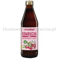 Kombucha wiśnia-mięta BIO 330 ml