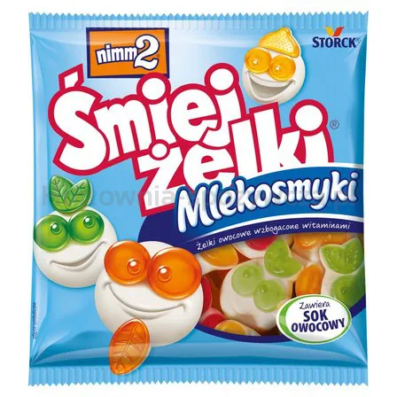 ŚmiejŻelki Żelki Nimm2Mlekosmyki 90 G Storck