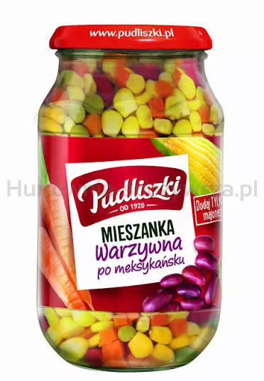Pudliszki Mieszanka warzywna po meksykańsku 450g