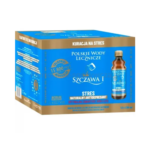 Polskie Wody Lecznicze Szczawia I - Mineralna Woda Lecznicza 330 Ml
