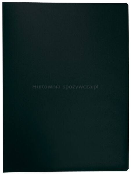 Q-Connect Teczka ofertowa, PP, A4, 380mikr., 10 koszulek, Czarna 