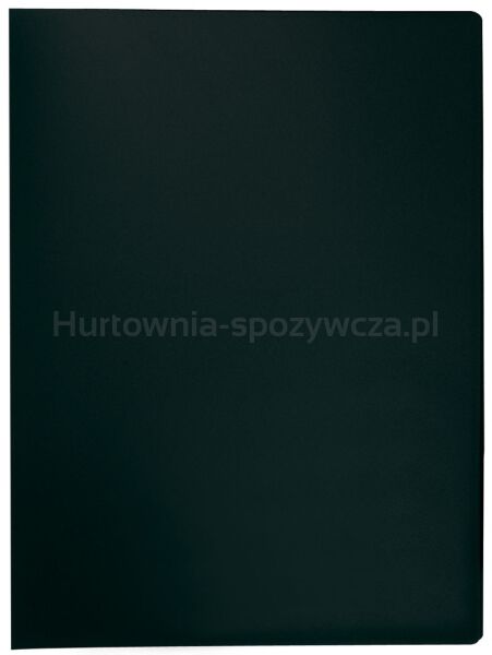 Q-Connect Teczka ofertowa, PP, A4, 380mikr., 10 koszulek, Czarna 