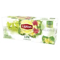 Lipton Herbata Lipa Z Malinami 20 Torebek. Herbatka ZiołowaAromatyzowana. - 2