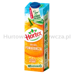 Hortex Sok Pomarańcza 100% Karton 1L