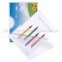 Office Products Folia Do Laminowania, A6, 2X125Mikr., Błyszcząca, 100Szt., Transparentna  - 3