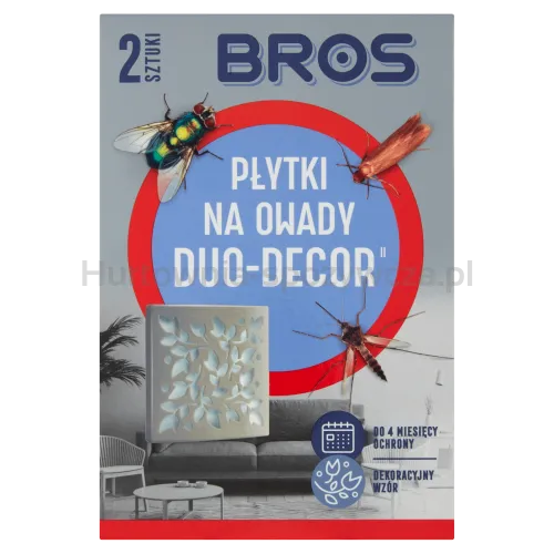 Bros Płytka Na Owady Duo-Decor 2Szt