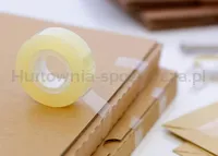 Taśma biurowa ekonomiczna SCOTCH® (508), 15mm, 33m, 10szt., transparentny żółty - 2