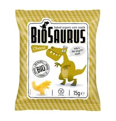 Chrupki Kukurydziane Dinozaury O Smaku Serowym Bezgl. Bio 15 G