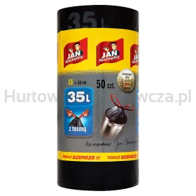 Jan Niezbędny Worki Na Śmieci 35L 50 Sztuk