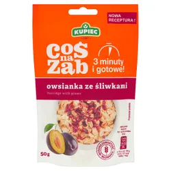 Kupiec Owsianka Ze Śliwkami 50 G Coś Na Ząb