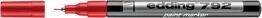 Marker olejowy e-792 EDDING, 0,8mm, czerwony