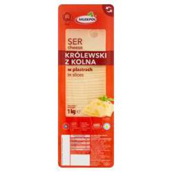 Mlekpol Ser Królewski Z Kolna Plastry 1Kg
