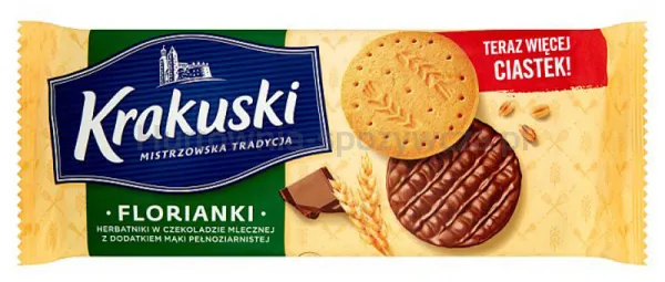 Krakuski Ciastka FLORIANKI, 171g x 26 sztuk