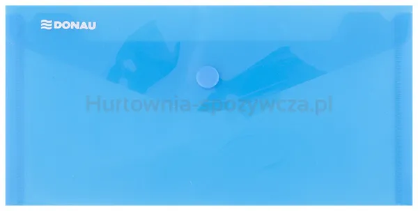 Donau Teczka Kopertowa Zatrzask, Pp, Dl, 180Mikr., Niebieska 