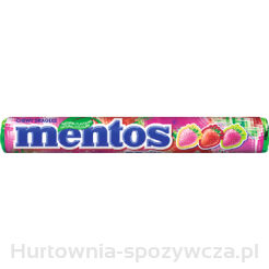 Mentos Cukierki Strawberry Mix Rolka 37,5G