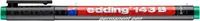 Foliopis E-143 B Edding, 1-3Mm, Zielony - 2