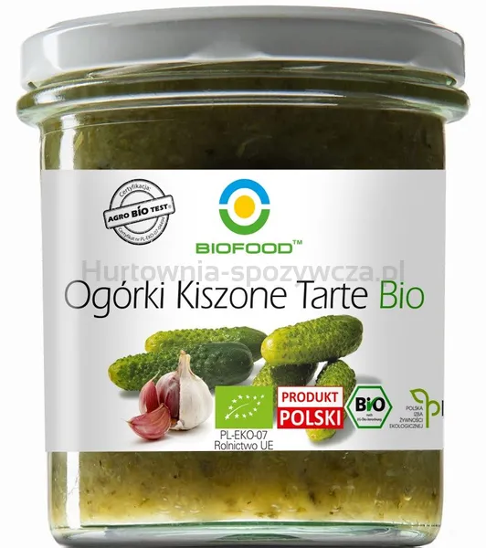 Ogórki Kiszone Tarte Bio 280 G