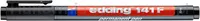 Edding Foliopis Permanentny E-141 F  Czarny  - 2