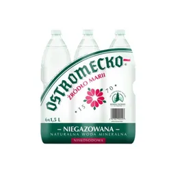Ostromecko Woda Niegazowana Niskosodowa 1,5L
