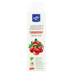 Milko Jogurt 330Ml Żurawinowy