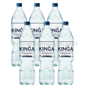 Woda Kinga Pienińska 1,5L Gazowana