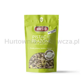 Kresto Select Pistacje Prażone Bez Łupiny Bez Dodatku Soli 300G